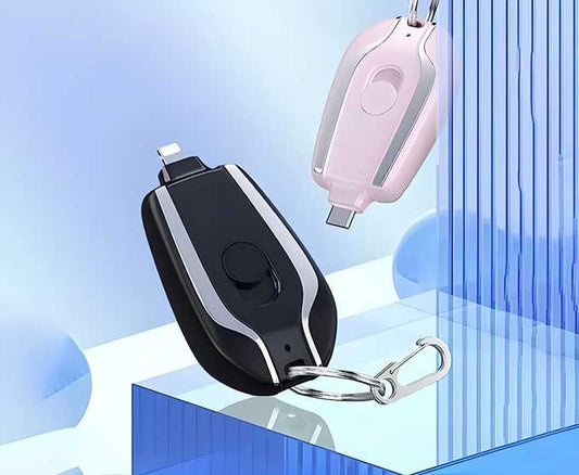 Mini Power Bank with Keychain