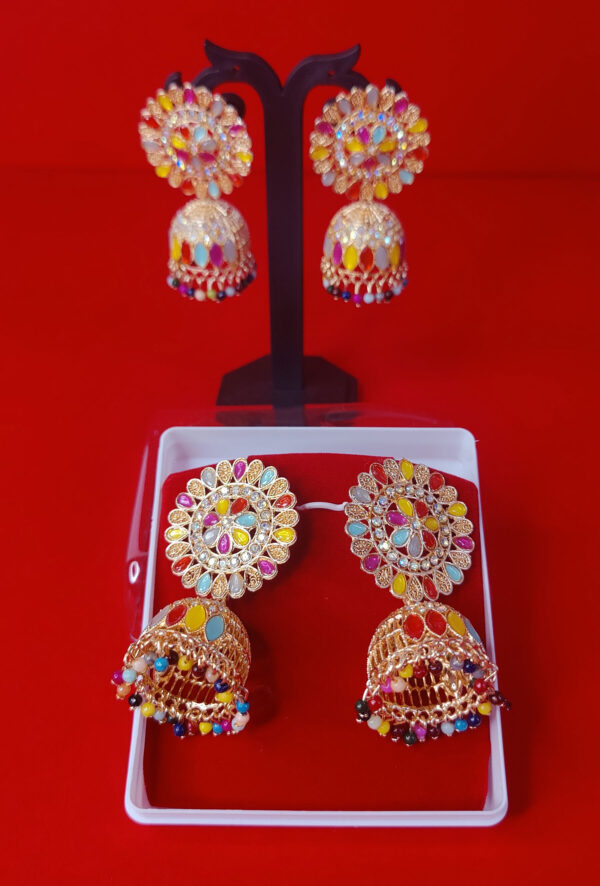 Trendy multicolor earrings for women – perfect for ethnic and western wear