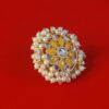 Intricately designed imitation finger ring for women, ideal for traditional and festive wear.